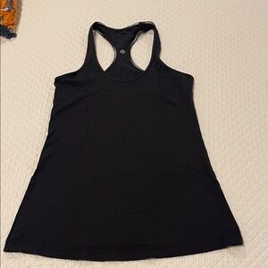 lululemon athletica Black Racerback Tank Top